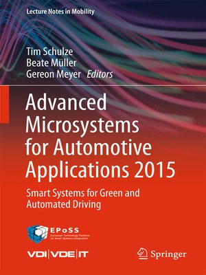 cover image of Advanced Microsystems for Automotive Applications 2015